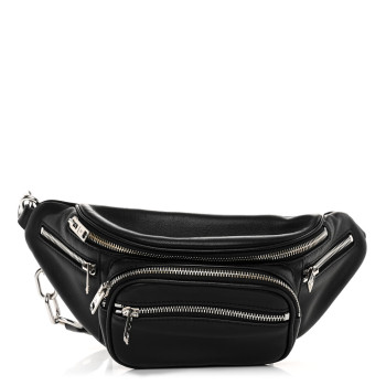 ALEXANDER WANG Lambskin Attica Belt Bag Black