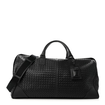 BOTTEGA VENETA Nappa Intrecciato VN Large Duffel Ebano