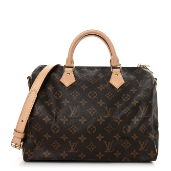 LOUIS VUITTON Monogram Speedy Bandouliere 30