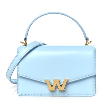 ALEXANDER WANG Calfskin Mini Legacy Satchel Blue