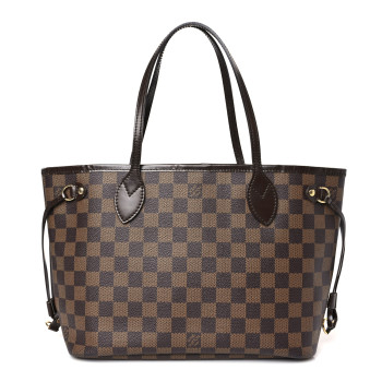 LOUIS VUITTON Damier Ebene Neverfull PM