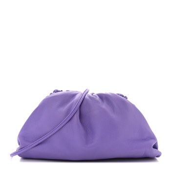 BOTTEGA VENETA Butter Calfskin The Mini Pouch Purple