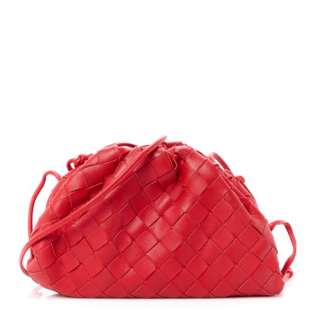 BOTTEGA VENETA Nappa Intrecciato The Mini Pouch Lollipop