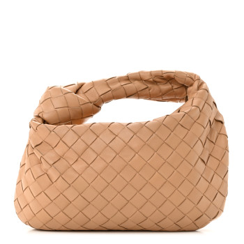 BOTTEGA VENETA Nappa Intrecciato Mini Jodie Sandalwood