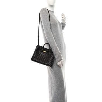 BOTTEGA VENETA Nappa Intrecciato Small Andiamo Shoulder Bag Fondant