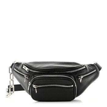 ALEXANDER WANG Lambskin Attica Belt Bag Black