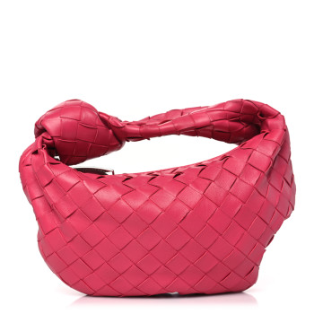 BOTTEGA VENETA Nappa Intrecciato Mini Jodie Cranberry