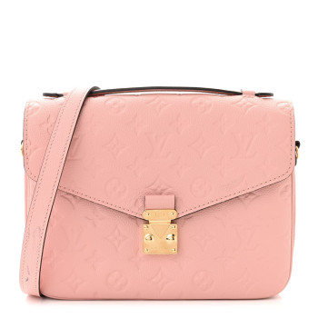 LOUIS VUITTON Empreinte Pochette Metis Rose Poudre