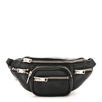 ALEXANDER WANG Lambskin Mini Attica Belt Bag Black